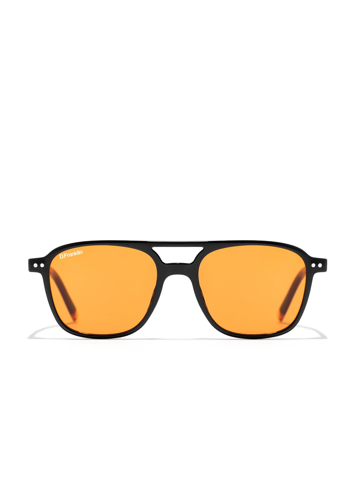 D.Franklin - Lunettes de soleil unisexes avec verres de protection UV - Polarisées - Modèle jackson-square-shiny