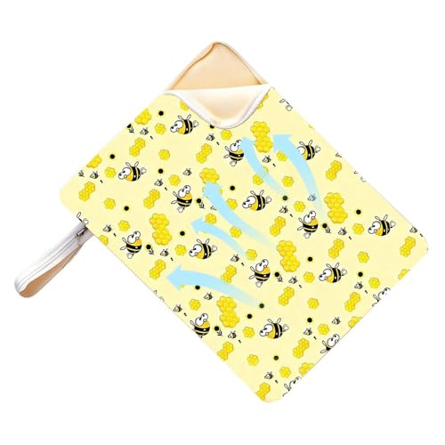 Bolsa de pan en D – Bolsa para alimentos de algodón con amplia apertura de 43 cm, bolsa para pan reutilizable de cocina, recipiente portátil con gran capacidad de almacenamiento fresco, A