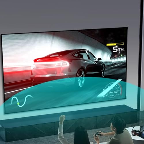 Pantalla de proyección 16:9 para cine en casa y presentaciones miniatura 7