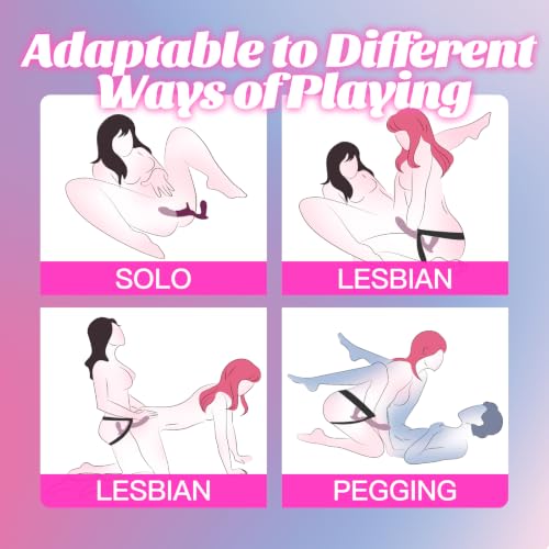 Strap On Dildo Harness Adult Sex Toys & Games Vibrators, APP Control Adult... - Image 5