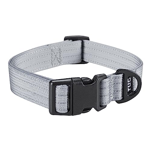 TUG Strong Nylon Dog Collar (Medium, Grey) TUG Strong Nylon Dog Collar (Medium, Grey)