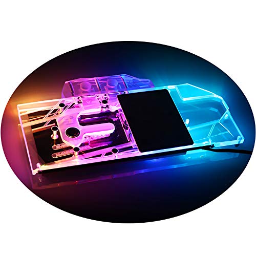 GPU ubN G1/4Xbh tJo[ EH[^[ubN OtBbNJ[hp Asus Dual RTX 2080 8G EVO 5V 3s RGB RBW LED [gRg[p