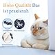 Supet Halskrause Katze,Einstellbarer Halskrause Katze Halsband,Wiederherstellung Halsband Weich Kragen Cone Nach Operation und Verletzungen für Welpen, Kleine Hunde und Katzen
