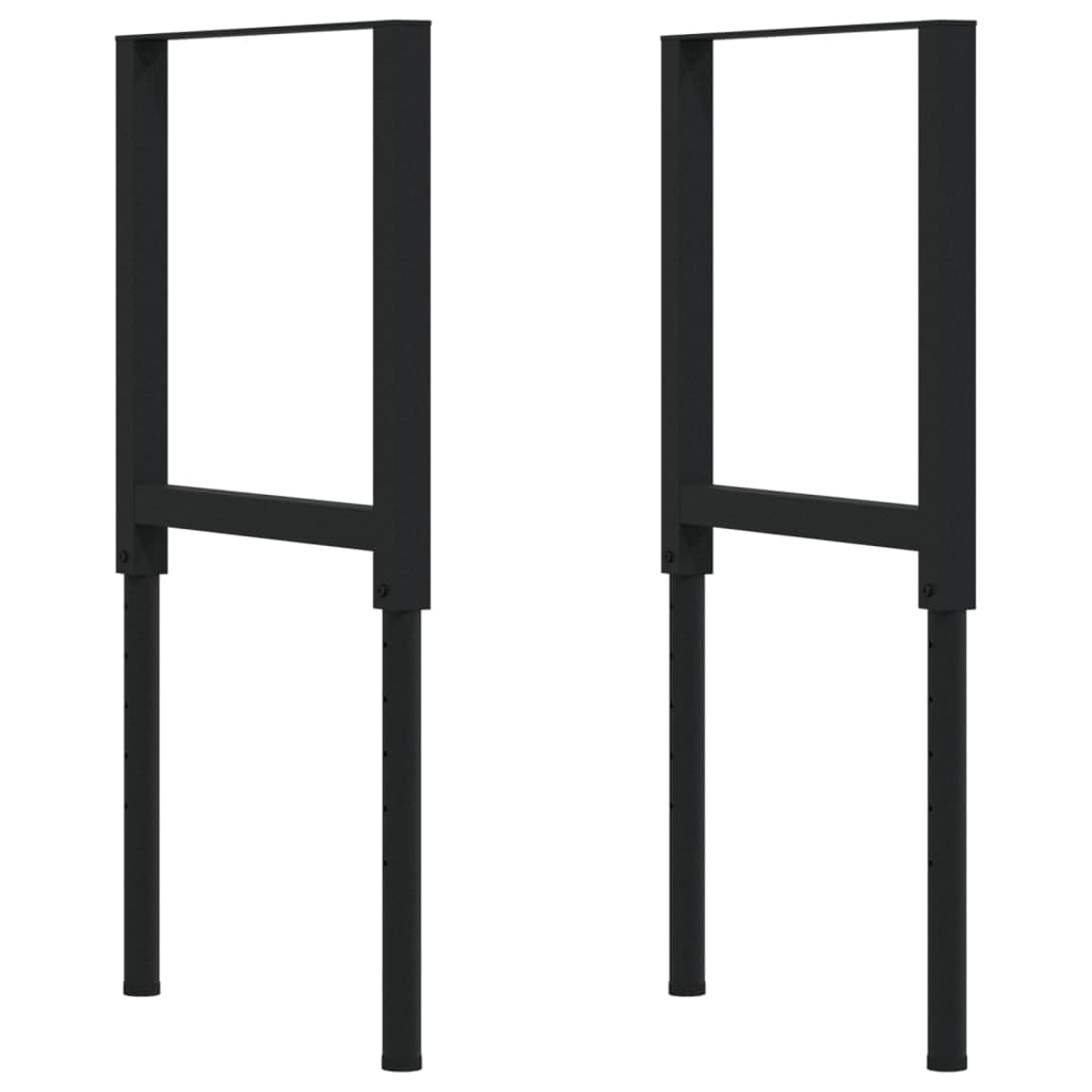 vidaXL Banco de Trabajo Rectangular Madera Maciza 100x60x(71,5-98) cm