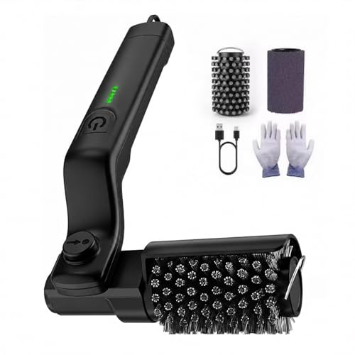 GrillWizz Grillbürste GrillWizz Grill Brush Um 180 Verstellbar 3 Reinigungsmodi Austauschbare Edelstahl-Bürstenköpfe Wasserdicht Nach Ipx7 USB-C-Anschluss