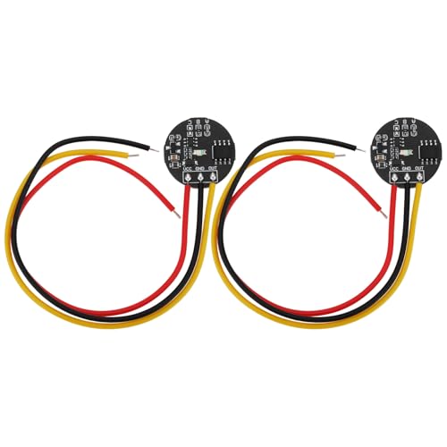 YINETTECH Modulo Sensori Interruttori Touch Capacitivi DC3-24V 10A Da 2 Pezzi Per Modifiche Luci LED Interruttori Touch