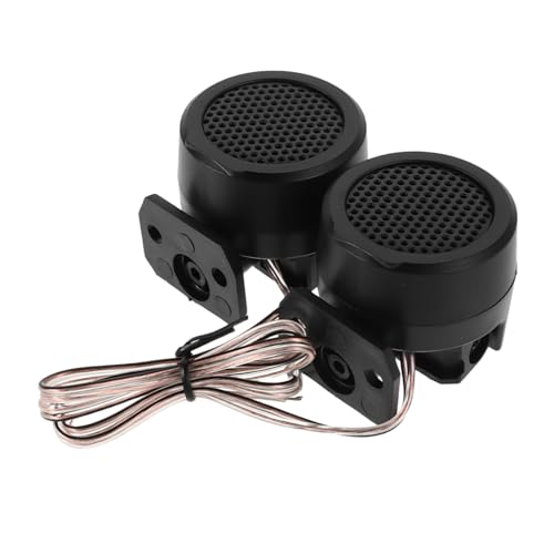 Cabilock 1 Pair Car Tweeters High Frequency Speakers for Car Audio System Easy Installation Compact Design Powerful Sound for Enhanced Driving Experience