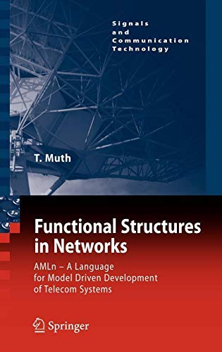 Livre AMLn Functional Structures in Networks télécom format Kindle en anglais