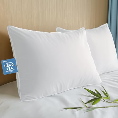Hypoallergenic Bamboo Viscose Shell, Soft Standard/Queen Size Bed...