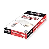 Quality Park QUAR1660 Survivor 10 x 15 Tyvek Catalog Mailer with Self Sealing Closure, 14 lb Puncture, Tear and Moisture Resistant DuPont Tyvek Envelopes, 100 per Box (R1660),White