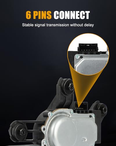 Image of ROADFAR Rear Windshield Wiper Motor Compatible For Saturn For Vue 2008-2010 | Fit For Saturn For Vue 2008-2010|OEM:25963804|96673001|6 Pins