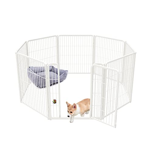 Fxw Homeplus Dog Playpen Designed For Indoor Use, 32" Height For Medium Dogs│Patent Pending #TOP9