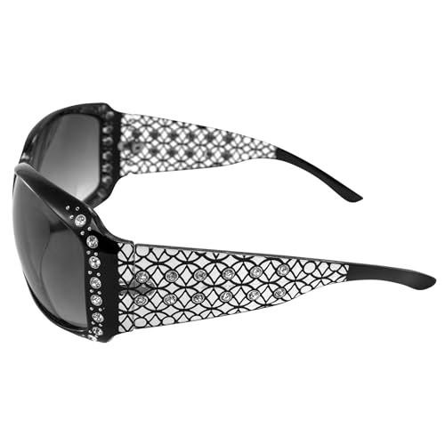 Global Vision Bonanza Women's Western Sunglasses Black Frame Smoke Gradient Lenses3