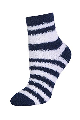 Image of Mamia 6 Pairs Women's Cozy Slipper Socks Fuzzy Sock Multi Color