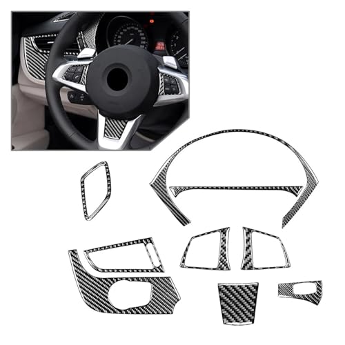 Décoration de couverture de volant carbone BMW Z4 E89 2009-2016 accessoire LHD