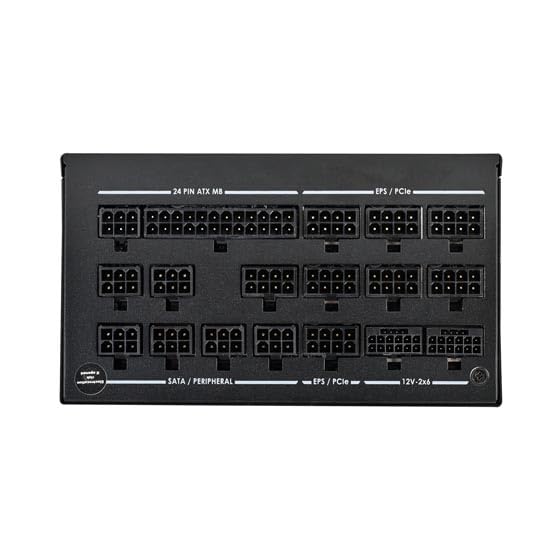 SilverStone Technology Zeus 1650R Titanium, 80 PLUS-Titanium-1650-W-ATX-3.1- und vollständig modulares PCIe-5-ATX-Netzteil, SST-ZU1650R-TM