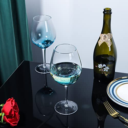 Joeyanhandmadebluecracklewineglasseslargecrystalburgundywineglasscupwithstemredwhitewinegoblettumbleraestheticsglasswarecollectionsetof221oz Urban Country Home Decor Joeyan handmade blue crackle wine glasseslarge crystal burgundy wine glass cup with stemred white wine goblet tumbleraesthetics glassware collectionset of 221 oz urban country home decor