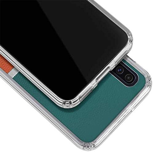 Skinit Clear Phone Case Compatible with Galaxy A50 - Officially Licensed NFL Miami Dolphins Vintage Design