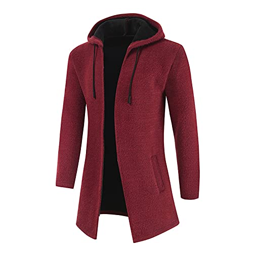 Cardigan de lana hombre con cuello chal y punto elegante para un abrigo sofisticado