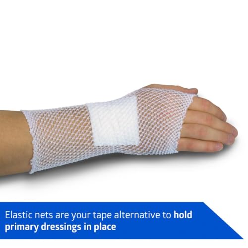 Image of Medline Stretch Tubular Elastic Dressing Retention Net, Size 10, 41 in x 25 yds