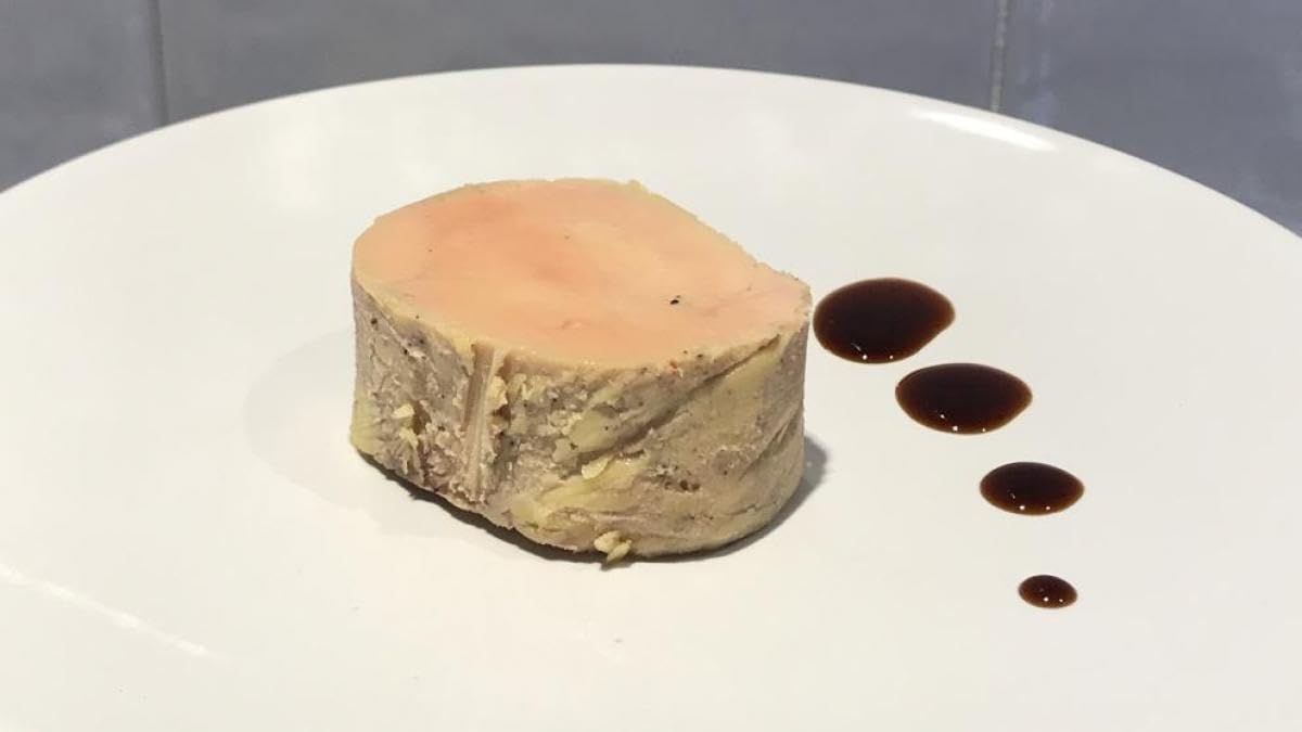 Foie Gras Entero Mi Cuit - Envio 24h- Mi cuit de Pato Alta Categoría - Textura Melosa y Sabor Fuerte, Elaboración Artesanal, Sin Gluten - Foie Mi Cuit Premium (200g)
