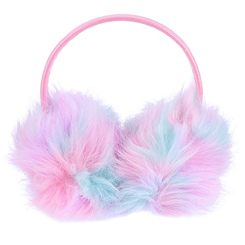 SOIMISS Protetores de ouvido coloridos para inverno aquecedores de orelhas ajustáveis requintados pa