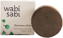 Wabi Sabi Shampoo em Barra Hidratação Equilibrada para Cabelos Normais 70g