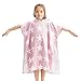 Produktbild HOMELEVEL Kinder und Baby Badeponcho - Poncho Handtuch für Strand Schwimmbad - Surfponcho mit Kapuze - Bademantel für Babys Jungen und Mädchen