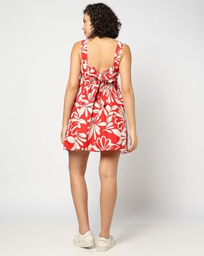 Image of Gap Women Stylised Above The Knee Sleeveless Casual Dress