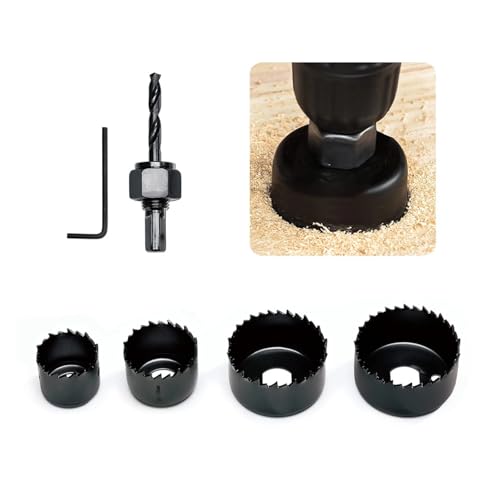 Juego de 6 Brocas Corona para Metal y Madera miniatura 3