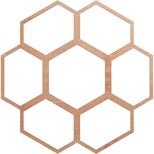 Image of Ekena Millwork 28 inchOD x 9 7 /8 inchID x 3 /8 inchT Florin Wood Fretwork Pierced Ceiling Medallion, Cherry