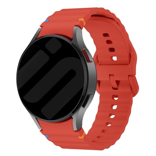 Bracelet sport Galaxy Watch 7 en silicone vague pour vos séances de fitness