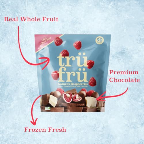 Tru Fru 880F Nature'S Raspberries Hyper-Chilled In White & Milk Chocolate thumb #2