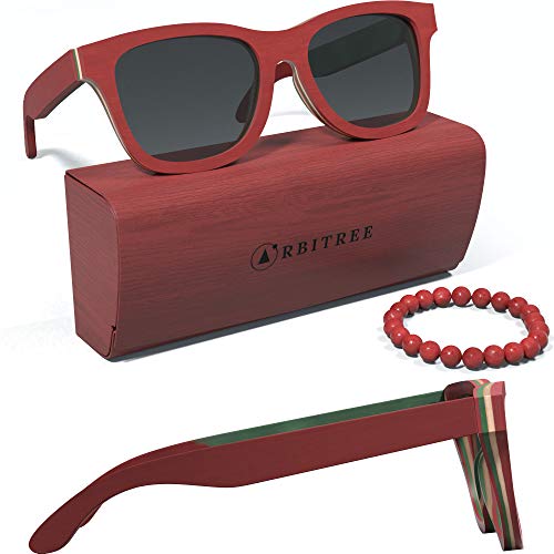 Wood Sunglasses for Men and Women. 100% Maple Wood4
