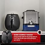 T-Fal Air Fryer Essential, 3.2 Litre / 3.4 Quarts, 1200W, Air Fryer, Grill, Roast, Bake, Perfect Size, Oil-less, Non-stick