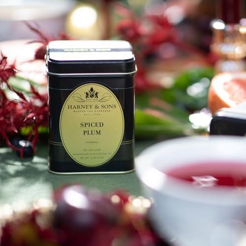 Harney & Sons Loose Leaf Tea - Spiced Plum Herbal 4oz.