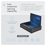 Lockly Wi-Fi Smart Safe – Biometric Safe with Fingerprint - Image 3