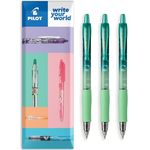 Pilot G-2 07 Bubble Bolígrafos de tinta gel azul x3 miniatura 1