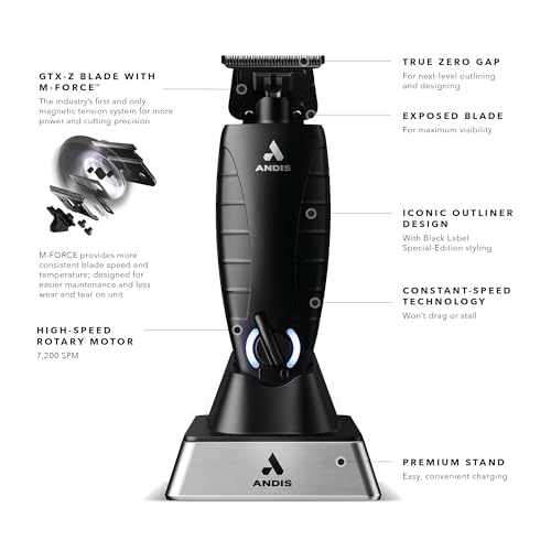 image for Andis GTX-EXO Black Label Special Edition, Professional Lithium-ion El