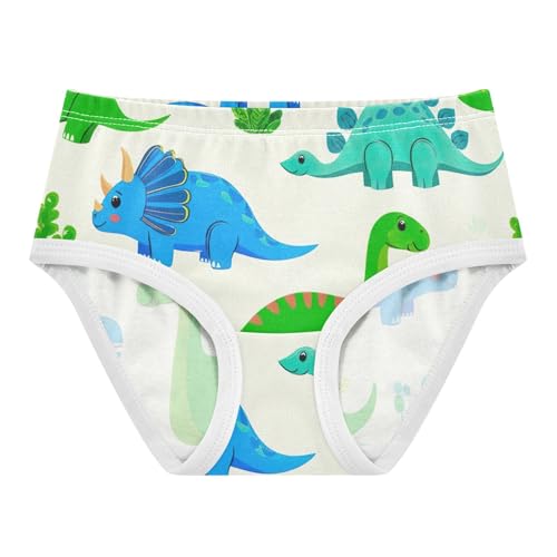 Cotton Toddler Girls Underwear Cute Cartoon Dinosaurs Girl Panties Cute Personalized Briefs Girls Undies 2t