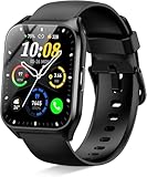 Orologio Smartwatch Uomo Donna, 1.85" HD Smartwatch con funzione chiamata, 113+ Sportive Smart Watch con Contapassi/Sonno/Cardiofrequenzimetro, Impermeabil IP68 Fitness Tracker per iOS Android