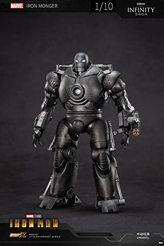 ZD Toys Iron Monger Marvel Action Figure #TOP22