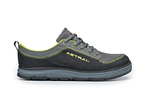 Astral Men's Brewer 2.0 Everyday Minimalist Outdoor Sneakers, Grippy And Quick Drying, Made For Water Sports, Travel, And Rock Scrambling, Basalt Black, 11 M Us #TOP3