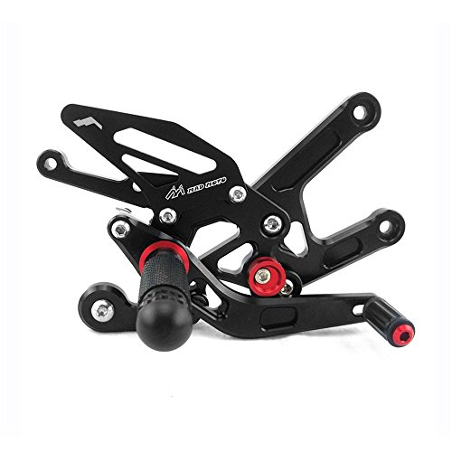 Rearsets Rear Sets Footpegs Cnc Adjustable Compatible With Yzf R6 2006 2007 2008 2009 2010 2011 2012 2013 2014 2015 2016 #TOP3