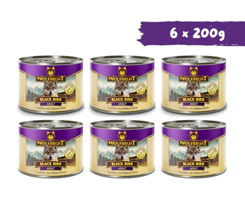Wolfsblut Black Bird, 6er Pack (6 x 200 g)