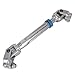 MNJWS Lower Intermediate Steering Shaft w/U-Joint Coupler - Compatible with 2009-2014 Ford F150, 2007-2014 Ford Expedition & Lincoln Navigator Replace # 8L1Z-3B676-A 8L1Z3B676A - Steering Column