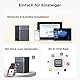 UGREEN NASync DH4300 Plus 4-Bay Desktop NAS, RK3588C SoC, 2,5 GbE-LAN-Port, 8GB LPDDR4X RAM, NFC EIN-Berührungs-Verbindung, KI Familien und Babyalbum, Persönliche Cloud für Heim/Office (Diskless)