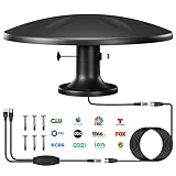 RV Antenna Amplified Long Range for Outdoor Camper Trailer Caravan Digital HD RV Antenna，Waterproof
