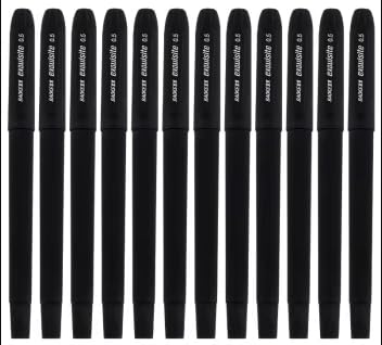 Bolígrafos de tinta gel BaoKe, paquete de 12 unidades