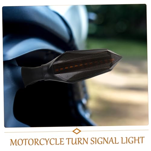Mobestech 2pcs Led Turn Signal Lights for Motorcycle Led Light Kit for Motorbike Stylish Turn Signal Replacement Bright Visibility Safety Enhancement